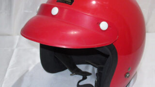 ホンダ ヘルメット 旧車 レトロ 赤 HONDA Mサイズ PT-J01